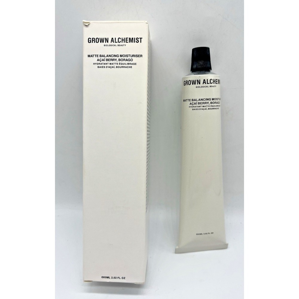 Grown Alchemist Matte Balancing Moisturizer Açaí Berry Borago 2.02 oz/60ml NIB!